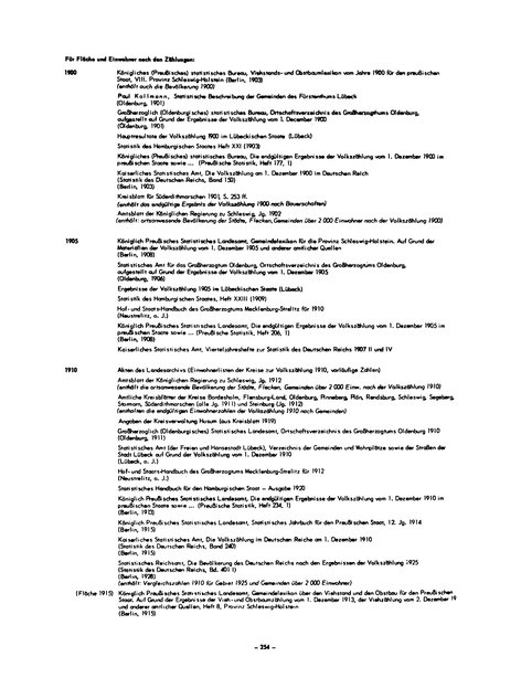 Die Bevölkerung der Gemeinden in Schleswig-Holstein 1867-1970.djvu # 254