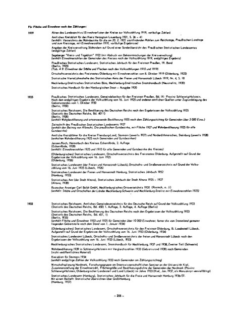 Die Bevölkerung der Gemeinden in Schleswig-Holstein 1867-1970.djvu # 255