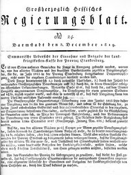Grossherzoglich Hessisches Regierungsblatt 1819.djvu # 116