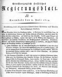 Grossherzoglich Hessisches Regierungsblatt 1819.djvu # 16