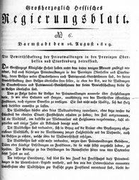 Grossherzoglich Hessisches Regierungsblatt 1819.djvu # 32