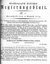 Grossherzoglich Hessisches Regierungsblatt 1819.djvu # 44