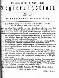 Grossherzoglich Hessisches Regierungsblatt 1819.djvu # 76