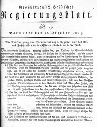 Grossherzoglich Hessisches Regierungsblatt 1819.djvu # 96