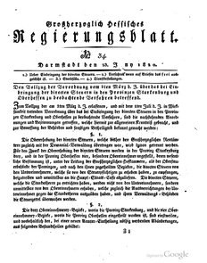 Grossherzoglich Hessisches Regierungsblatt 1820.djvu # 272