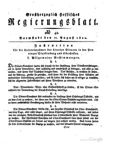 Grossherzoglich Hessisches Regierungsblatt 1820.djvu # 364