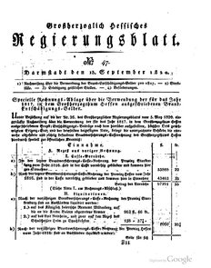 Grossherzoglich Hessisches Regierungsblatt 1820.djvu # 432