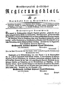 Grossherzoglich Hessisches Regierungsblatt 1820.djvu # 440