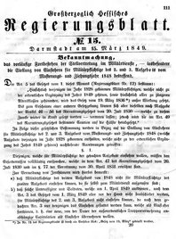 Grossherzoglich Hessisches Regierungsblatt 1849.djvu # 111
