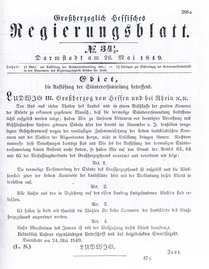 Grossherzoglich Hessisches Regierungsblatt 1849.djvu # 302
