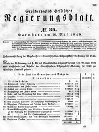 Grossherzoglich Hessisches Regierungsblatt 1849.djvu # 306
