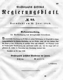 Grossherzoglich Hessisches Regierungsblatt 1849.djvu # 404