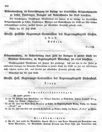 Grossherzoglich Hessisches Regierungsblatt 1849.djvu # 439