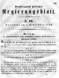 Grossherzoglich Hessisches Regierungsblatt 1849.djvu # 442