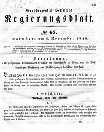 Grossherzoglich Hessisches Regierungsblatt 1849.djvu # 550