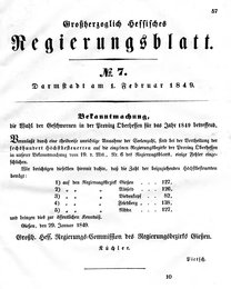 Grossherzoglich Hessisches Regierungsblatt 1849.djvu # 57