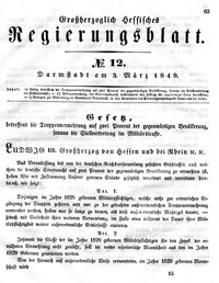 Grossherzoglich Hessisches Regierungsblatt 1849.djvu # 83