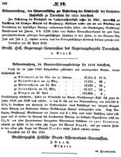 Grossherzoglich Hessisches Regierungsblatt 1851.djvu # 116