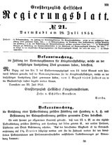 Grossherzoglich Hessisches Regierungsblatt 1851.djvu # 231