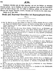 Grossherzoglich Hessisches Regierungsblatt 1851.djvu # 234