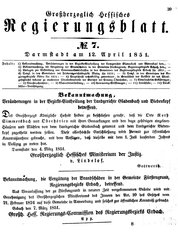 Grossherzoglich Hessisches Regierungsblatt 1851.djvu # 39