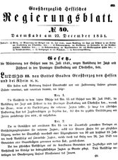 Grossherzoglich Hessisches Regierungsblatt 1851.djvu # 465