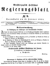 Grossherzoglich Hessisches Regierungsblatt 1851.djvu # 5