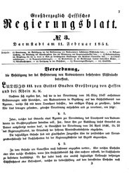 Grossherzoglich Hessisches Regierungsblatt 1851.djvu # 7