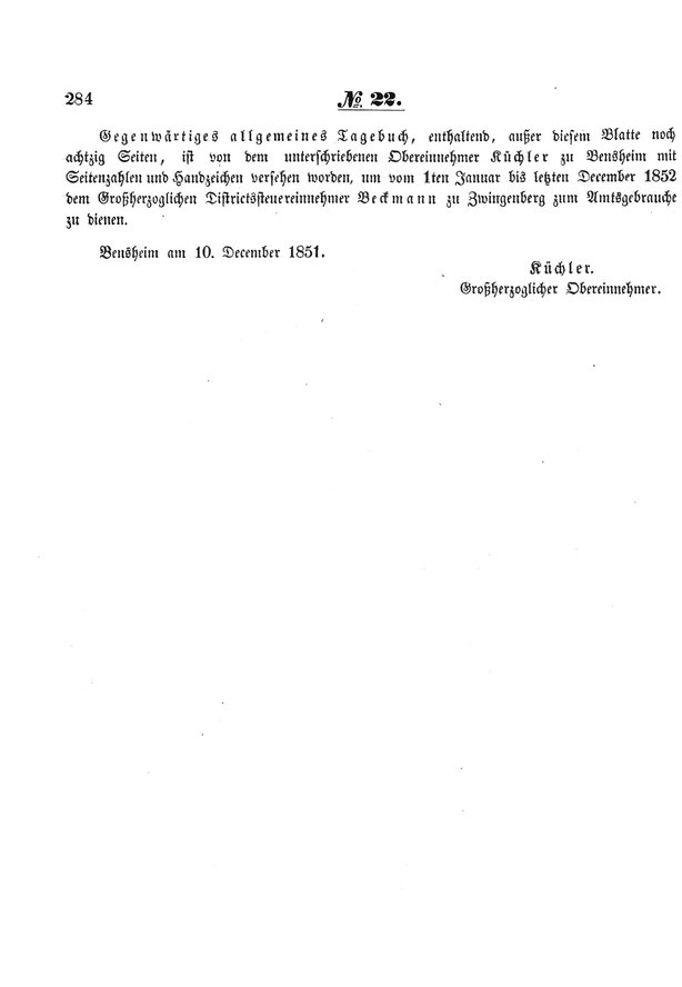 Grossherzoglich Hessisches Regierungsblatt 1853.djvu # 284