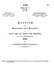 Grossherzoglich Hessisches Regierungsblatt 1853.djvu # 317