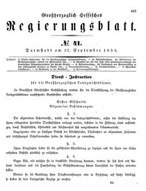 Grossherzoglich Hessisches Regierungsblatt 1853.djvu # 607