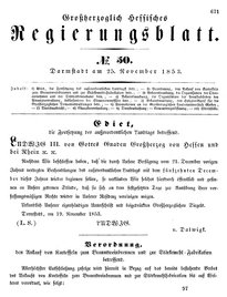 Grossherzoglich Hessisches Regierungsblatt 1853.djvu # 671