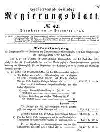 Grossherzoglich Hessisches Regierungsblatt 1853.djvu # 735