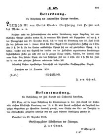 Grossherzoglich Hessisches Regierungsblatt 1853.djvu # 809