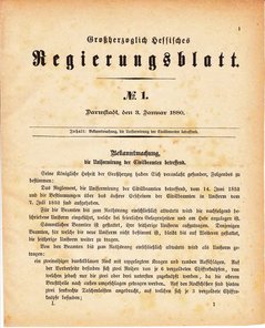 Grossherzoglich Hessisches Regierungsblatt 1880.djvu # 2
