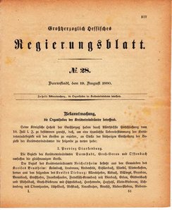 Grossherzoglich Hessisches Regierungsblatt 1880.djvu # 318