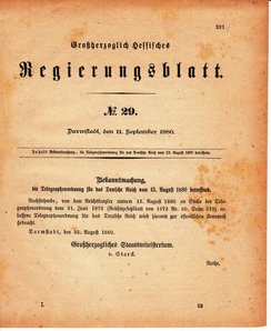 Grossherzoglich Hessisches Regierungsblatt 1880.djvu # 322