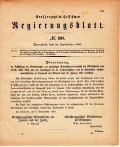 Grossherzoglich Hessisches Regierungsblatt 1880.djvu # 338