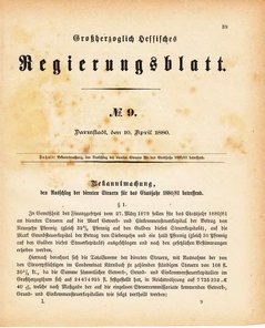 Grossherzoglich Hessisches Regierungsblatt 1880.djvu # 40
