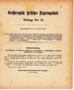 Grossherzoglich Hessisches Regierungsblatt 1880.djvu # 443