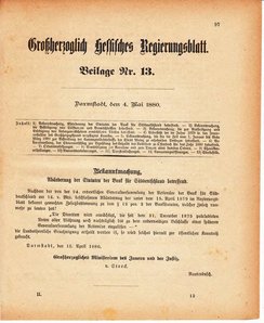 Grossherzoglich Hessisches Regierungsblatt 1880.djvu # 459
