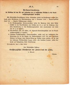 Grossherzoglich Hessisches Regierungsblatt 1880.djvu # 86