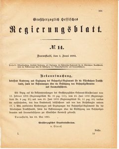 Grossherzoglich Hessisches Regierungsblatt 1881.djvu ‎ # 102