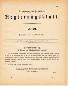 Grossherzoglich Hessisches Regierungsblatt 1881.djvu ‎ # 126