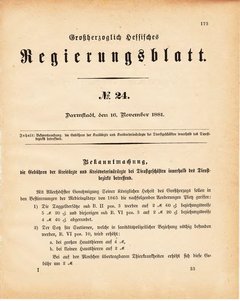 Grossherzoglich Hessisches Regierungsblatt 1881.djvu ‎ # 174