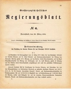 Grossherzoglich Hessisches Regierungsblatt 1881.djvu ‎ # 26