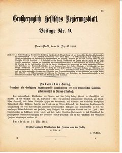 Grossherzoglich Hessisches Regierungsblatt 1881.djvu ‎ # 275