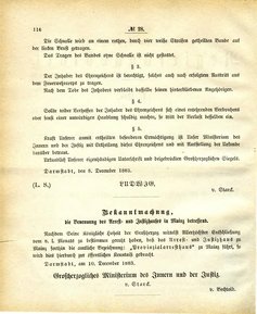 Grossherzoglich Hessisches Regierungsblatt 1883.djvu # 117