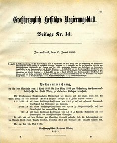 Grossherzoglich Hessisches Regierungsblatt 1883.djvu # 229