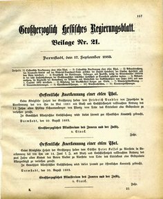 Grossherzoglich Hessisches Regierungsblatt 1883.djvu # 281